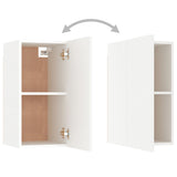 NNEVL TV Cabinets 7 pcs White 30.5x30x60 cm Chipboard