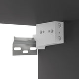 NNEVL 8 Piece TV Cabinet Set Grey Chipboard
