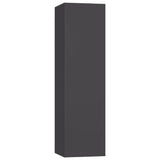 NNEVL TV Cabinets 4 pcs Grey 30.5x30x110 cm Chipboard