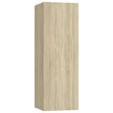 NNEVL 5 Piece TV Cabinet Set Sonoma Oak Chipboard