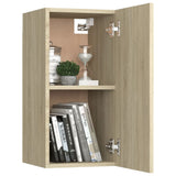 NNEVL 7 Piece TV Cabinet Set Sonoma Oak Chipboard