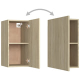 NNEVL 7 Piece TV Cabinet Set Sonoma Oak Chipboard