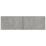 NNEVL TV Cabinets 4 pcs Concrete Grey 100x30x30 cm Engineered Wood