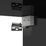 NNEVL 4 Piece TV Cabinet Set High Gloss Black Chipboard