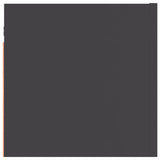 NNEVL Bedside Cabinets 2 pcs Grey 30.5x30x30 cm Chipboard