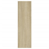 NNEVL Wall Shelf Sonoma Oak 75x16x55 cm Chipboard