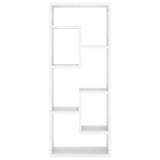 NNEVL Wall Shelf White 36x16x90 cm Chipboard