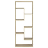 NNEVL Wall Shelf Sonoma Oak 36x16x90 cm Chipboard