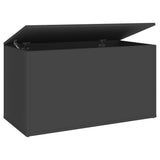 NNEVL Storage Chest Grey 84x42x46 cm Engineered Wood