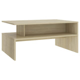 NNEVL Coffee Table Sonoma Oak 90x60x42.5 cm Chipboard