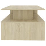 NNEVL Coffee Table Sonoma Oak 90x60x42.5 cm Chipboard
