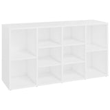 NNEVL Shoe Bench White 103x30x54.5 cm Chipboard
