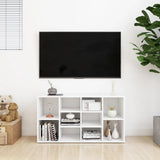 NNEVL Shoe Bench White 103x30x54.5 cm Chipboard