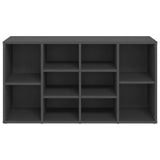 NNEVL Shoe Bench Grey 103x30x54.5 cm Chipboard