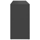 NNEVL Shoe Bench Grey 103x30x54.5 cm Chipboard