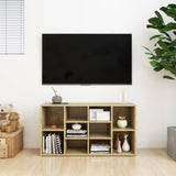 NNEVL Shoe Bench Sonoma Oak 103x30x54.5 cm Chipboard