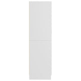 NNEVL Wardrobe White 82.5x51.5x180 cm Chipboard