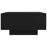 NNEVL Coffee Table Black 90x60x31 cm Chipboard