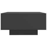 NNEVL Coffee Table Grey 90x60x31 cm Chipboard