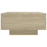 NNEVL Coffee Table Sonoma Oak 90x60x31 cm Chipboard
