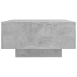 NNEVL Coffee Table Concrete Grey 90x60x31 cm Chipboard