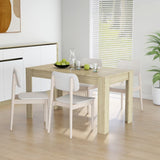 NNEVL Dining Table Sonoma Oak 140x74.5x76 cm Chipboard