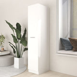 NNEVL Apothecary Cabinet White 30x42.5x150 cm Chipboard