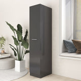 NNEVL Apothecary Cabinet Grey 30x42.5x150 cm Chipboard