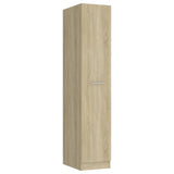 NNEVL Apothecary Cabinet Sonoma Oak 30x42.5x150 cm Chipboard