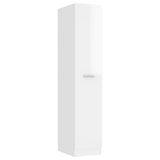 NNEVL Apothecary Cabinet High Gloss White 30x42.5x150 cm Engineered Wood