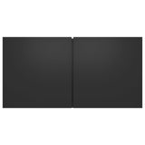 NNEVL Hanging TV Cabinet Black 60x30x30 cm