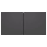 NNEVL Hanging TV Cabinet Grey 60x30x30 cm