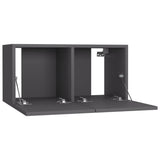 NNEVL Hanging TV Cabinet Grey 60x30x30 cm