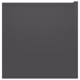 NNEVL Hanging TV Cabinet Grey 60x30x30 cm