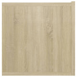 NNEVL Hanging TV Cabinet Sonoma Oak 60x30x30 cm