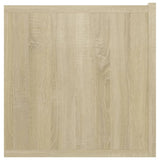 NNEVL Hanging TV Cabinets 2 pcs Sonoma Oak 60x30x30 cm