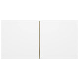 NNEVL Hanging TV Cabinet White and Sonoma Oak 60x30x30 cm