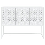 NNEVL Sideboard White 105x35x75 cm Steel