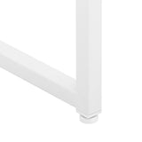 NNEVL Sideboard White 105x35x75 cm Steel