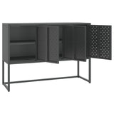 NNEVL Sideboard Anthracite 105x35x75 cm Steel