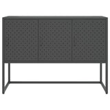 NNEVL Sideboard Anthracite 105x35x75 cm Steel