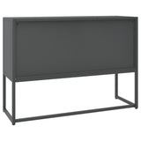 NNEVL Sideboard Anthracite 105x35x75 cm Steel