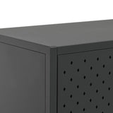 NNEVL Sideboard Anthracite 105x35x75 cm Steel