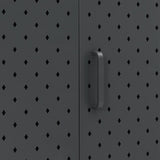 NNEVL Sideboard Anthracite 105x35x75 cm Steel