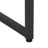 NNEVL Highboard Black 80x35x135 cm Steel