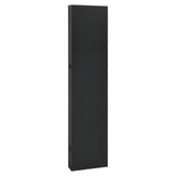 NNEVL 6-Panel Room Divider Black 240x180 cm Steel