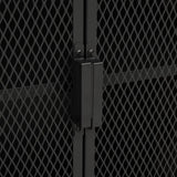 NNEVL Storage Cabinet Grey 72x36x82 cm Metal and MDF