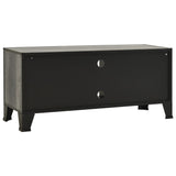 NNEVL TV Cabinet Grey 105x36x47 cm Metal and MDF