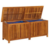 NNEVL Garden Storage Box 150x50x58 cm Solid Wood Acacia