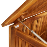 NNEVL Garden Storage Box 150x50x58 cm Solid Wood Acacia
